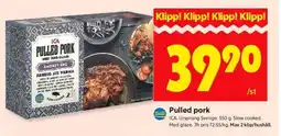 ICA Supermarket PULLED PORK erbjuda