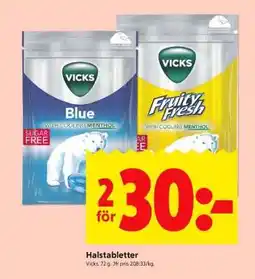ICA Supermarket HALSTABLETTER erbjuda