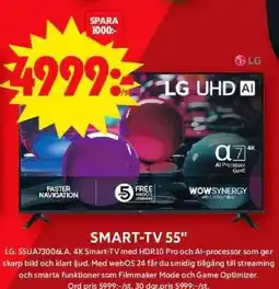 ICA Supermarket SMART-TV 55 erbjuda