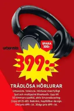 ICA Supermarket Trådlösa Hörlurar erbjuda