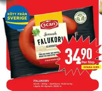 Willys Falukorv erbjuda