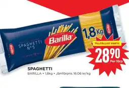 Willys SPAGHETTI erbjuda