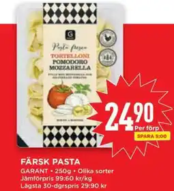 Willys Färsk Pasta erbjuda