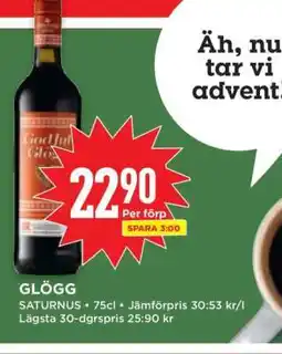 Willys Glögg erbjuda