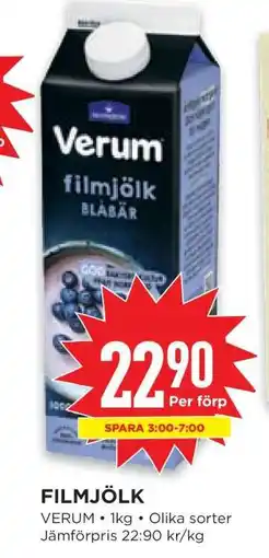 Willys Filmjölk erbjuda