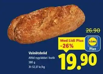 Lidl Valnötsbröd erbjuda