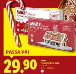 Lidl Annas Pepparkakshus/-bodar erbjuda