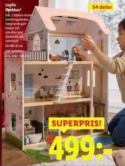Lidl Lupilu Dockhus erbjuda