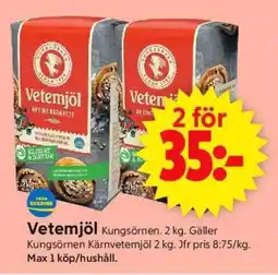 ICA Supermarket Vetemjöl Kungsörnen erbjuda