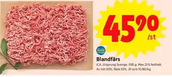 ICA Supermarket BLANDFÄRS erbjuda