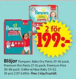 ICA Supermarket Blöjor Pampers erbjuda