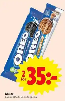 ICA Supermarket OREO COOKIES erbjuda