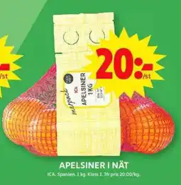 ICA Supermarket Apelsiner i nät erbjuda