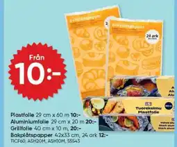 DollarStore PLASTFOLIE erbjuda