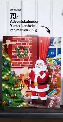 ÖoB Adventskalender Yums erbjuda
