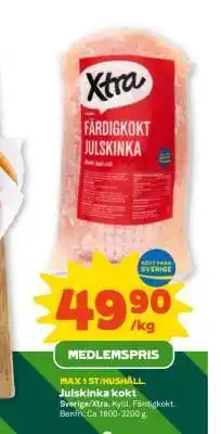 Stora Coop Julskinka Kokt erbjuda
