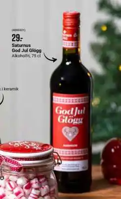 ÖoB Saturnus God Jul Glögg erbjuda