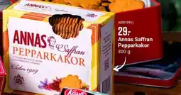 ÖoB Annas Saffran Pepparkakor erbjuda