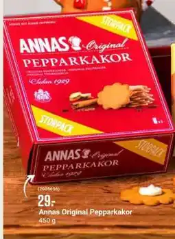ÖoB Annas Original Pepparkakor erbjuda