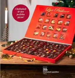 ÖoB Chokladask Lyxpraliner erbjuda