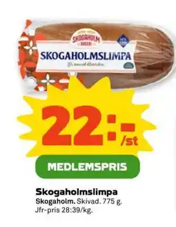 Stora Coop SKOGAHOLMSLIMPA erbjuda