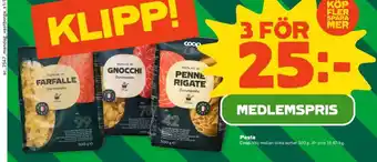 Stora Coop PASTA erbjuda