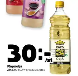 Stora Coop Rapsolja erbjuda