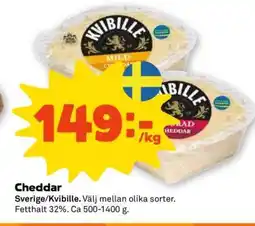 Stora Coop CHEDDAR erbjuda