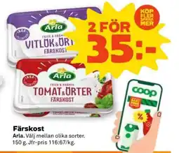 Stora Coop Färskost erbjuda