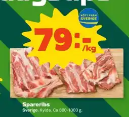 Stora Coop Spareribs erbjuda