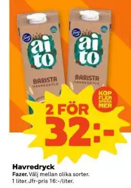 Stora Coop HAVREDRYCK erbjuda