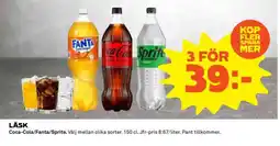 Coop Läsk erbjuda