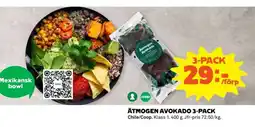 Coop Ätmogen avokado 3-pack erbjuda