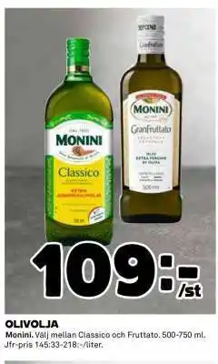 Coop OLIVOLJA erbjuda