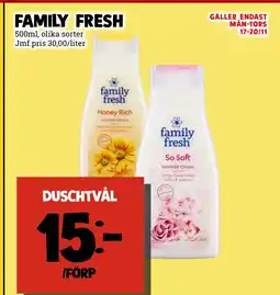 MatArket Family fresh duschtvål erbjuda