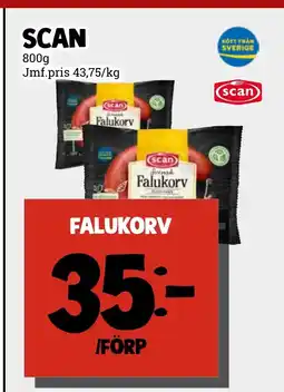 MatArket Scan falukorv erbjuda