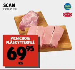 MatArket Scan picnicbog/ fläskytterfilé erbjuda