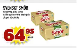 MatArket Svenskt smör erbjuda
