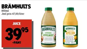 MatArket Brämhults juice erbjuda