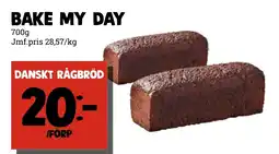 MatArket Bake my day danskt rågbröd erbjuda