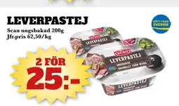 Bonum Matmarknad Leverpastej erbjuda