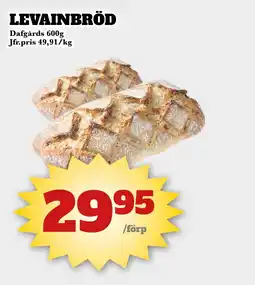 Bonum Matmarknad Levainbröd erbjuda