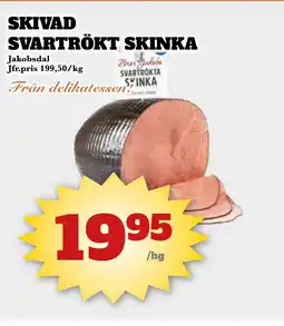 Bonum Matmarknad Skivad svartrökt skinka erbjuda