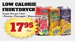 Bonum Matmarknad Low calorie fruktdryck erbjuda