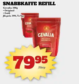 Bonum Matmarknad Snabbkaffe refill erbjuda