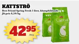 Bonum Matmarknad Kattströ erbjuda