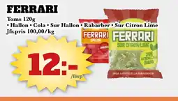 Bonum Matmarknad Ferrari erbjuda