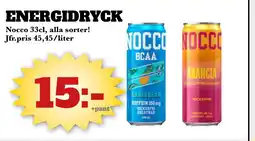 Bonum Matmarknad Energidryck erbjuda