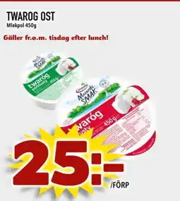 Din Mat Twarog ost mlekpol erbjuda