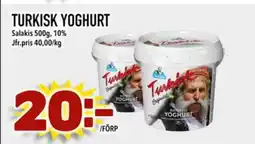 Din Mat Turkisk yoghurt erbjuda